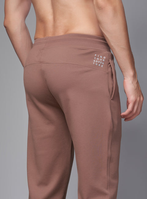 Buy Truedesign Smart Soild Track Pant Tuscan Brown Online