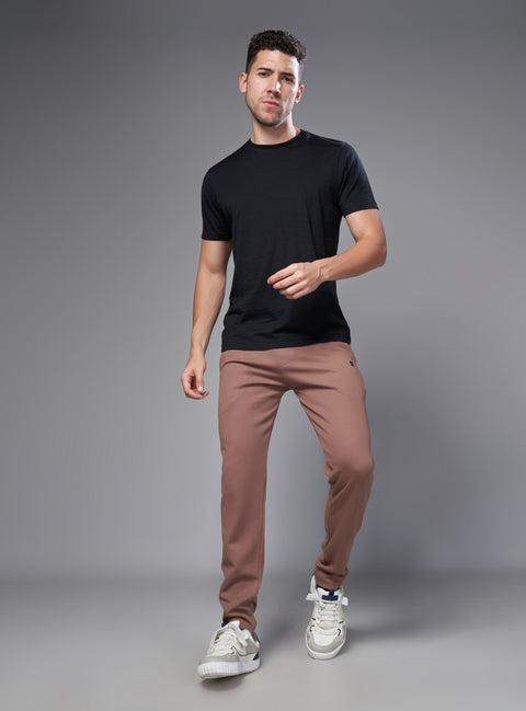 Buy Truedesign Smart Soild Track Pant Tuscan Brown Online