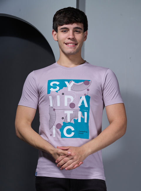 Buy Truedesign Space Half Sleeve Tees Thistle Purple Online
