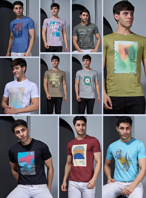 Buy Truedesign Space Half Sleeve Tees Online
