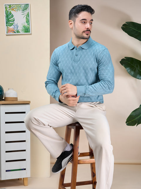 Buy Truedesign Stylo Aop Sweatshirt Baby Blue Online