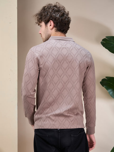 Buy Truedesign Stylo Aop Sweatshirt Cedar Brown Online