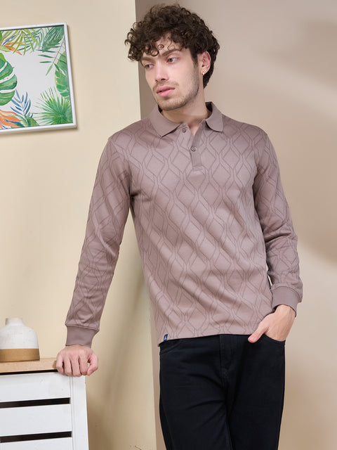 Buy Truedesign Stylo Aop Sweatshirt Cedar Brown Online