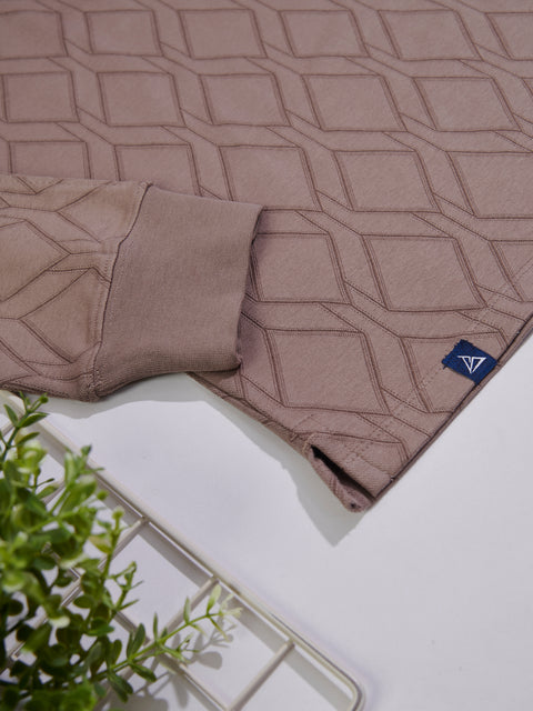 Buy Truedesign Stylo Aop Sweatshirt Cedar Brown Online