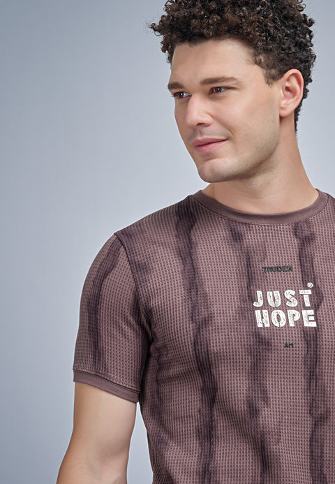 Buy Truedesign Tilt Round Neck Tshirt Autumn Purple Online