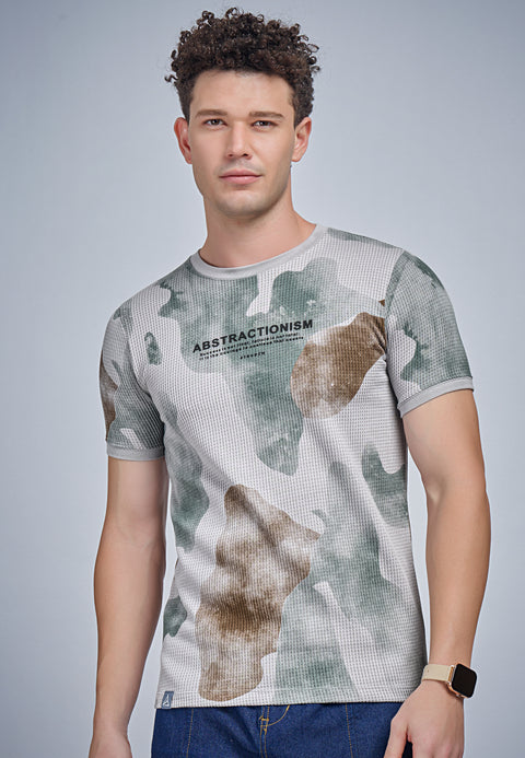 Buy Truedesign Tilt Round Neck Tshirt Pale Violet Online