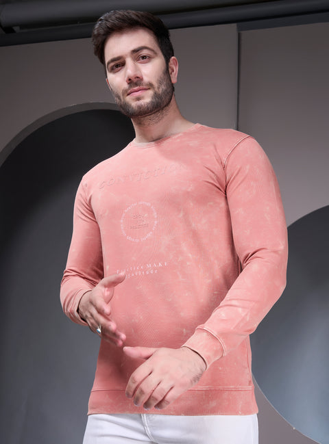 Buy Truedesign Tornado Full Sleeve Sweatshirt Copper Orange Online