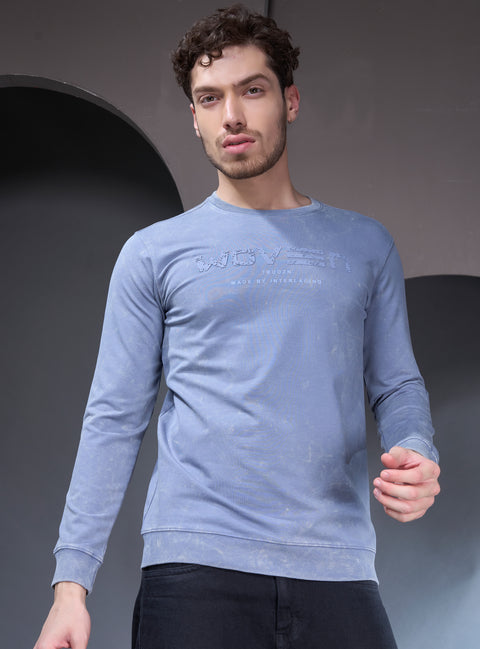 Buy Truedesign Tornado Full Sleeve Sweatshirt Queen Blue Online