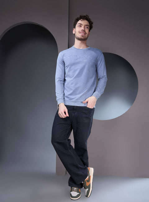 Buy Truedesign Tornado Full Sleeve Sweatshirt Queen Blue Online