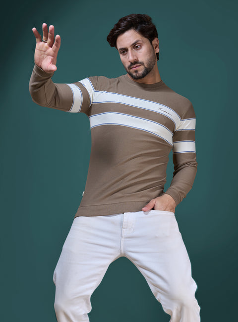 Buy Truedesign Tuscano Sweatshirt Green & White Online