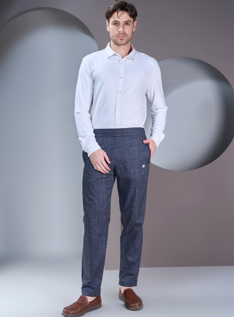 Buy Truedesign Tuxedo Track Pant Blue Black Online