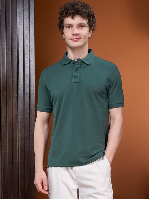 Buy Vertex Soild Polo Tshirt Sacramento Green Truedesign