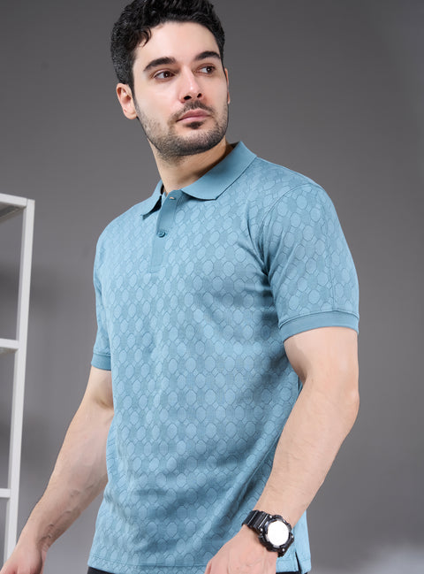 Buy Yang Soild Polo Tshirt Baby Blue Truedesign