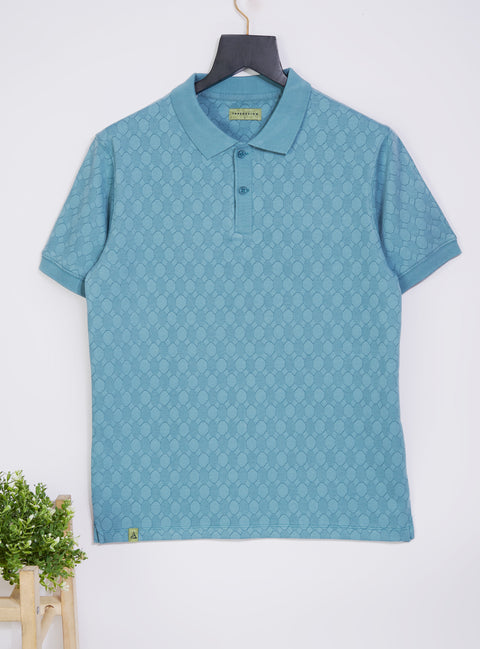 Buy Yang Soild Polo Tshirt Baby Blue Truedesign