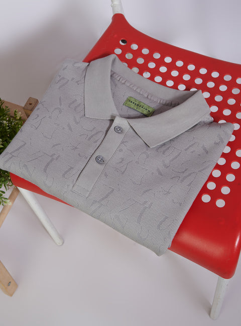 Buy Yang Soild Polo Tshirt Battleship Grey Truedesign