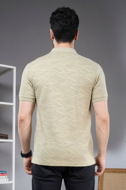Buy Yang Soild Polo Tshirt Pale Lime Truedesign